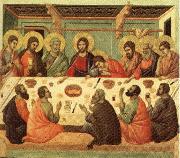 Duccio di Buoninsegna Last Supper oil